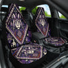 Psychedelic Purple Aztec Rabbit Car Seat Cover - Crystallized Collective