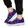 Psychedelic Purple Butterfly Sneakers - Crystallized Collective