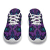 Psychedelic Purple Butterfly Sport Sneakers - Crystallized Collective