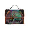 Psychedelic Tree of Life Canvas Satchel Bag - Crystallized Collective