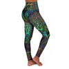 Psychedelic Tree of Life High Waist Yoga Legging: Enchanting Serenity - Crystallized Collective