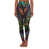 Psychedelic Tree of Life High Waist Yoga Legging: Enchanting Serenity - Crystallized Collective