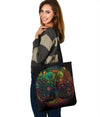 Psychedelic Tree of Life Mandala Tote Bag - Crystallized Collective