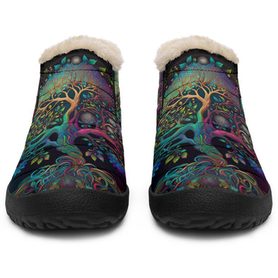 Psychedelic Tree of Life Winter Sneakers - Crystallized Collective