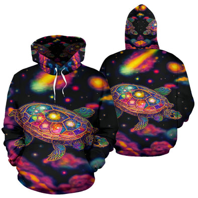 Psychedelic Turtle Hoodie - Crystallized Collective