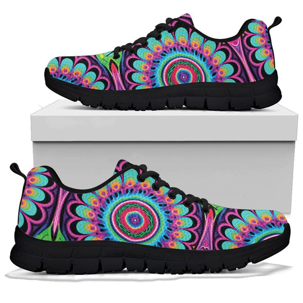 Psychedelic Vibes Sneakers - Crystallized Collective