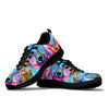 Psychedelic Wolf Sneakers - Crystallized Collective