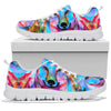 Psychedelic Wolf Sneakers - Crystallized Collective