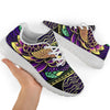 Purple Art Mandala Sport Sneakers - Crystallized Collective