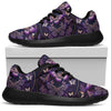 Purple Butterflies Sport Sneakers - Crystallized Collective