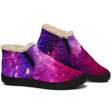 Purple Galaxies Winter Sneakers - Crystallized Collective