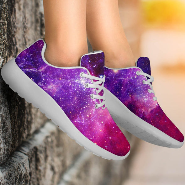 Purple Galaxy Sport Sneaker - Crystallized Collective
