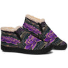 Purple Lotus Mandala Winter Sneakers - Crystallized Collective
