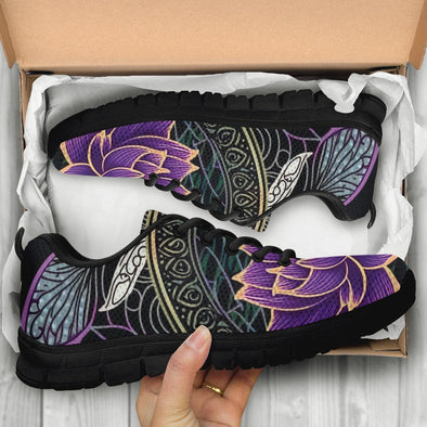Purple Lotus Sneakers - Crystallized Collective
