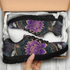 Purple Mandala Lotus Sneakers - Crystallized Collective