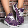 Purple Psychedelic Boho Sport Sneakers - Crystallized Collective