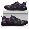 Purple Psychedelic Butterfly Sneakers - Crystallized Collective
