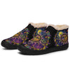 Purple Sun and Moon Mandala Winter Sneakers - Crystallized Collective