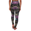 Radiant Serenity: High Waist Yoga Legging with Enchanting Mandala Design - Crystallized Collective