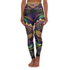 Radiant Serenity: High Waist Yoga Legging with Enchanting Mandala Design - Crystallized Collective