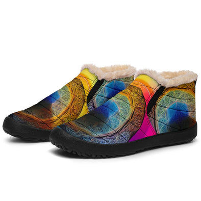 Raimbow Mandala Winter Sneakers - Crystallized Collective
