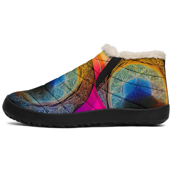 Raimbow Mandala Winter Sneakers - Crystallized Collective