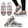 Rose Floral Sneakers - Crystallized Collective