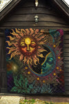 Rustic Sun and Moon Premium Quilt - Crystallized Collective
