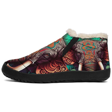 Sacred Elephant Winter Sneakers - Crystallized Collective