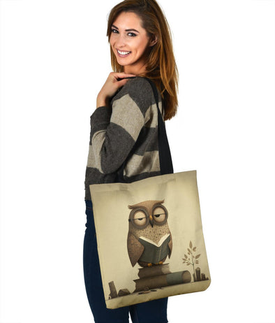 Scholar Owl Tote - Crystallized Collective