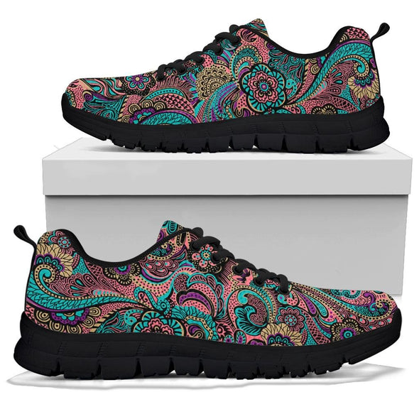 Seamless Floral Sneakers - Crystallized Collective