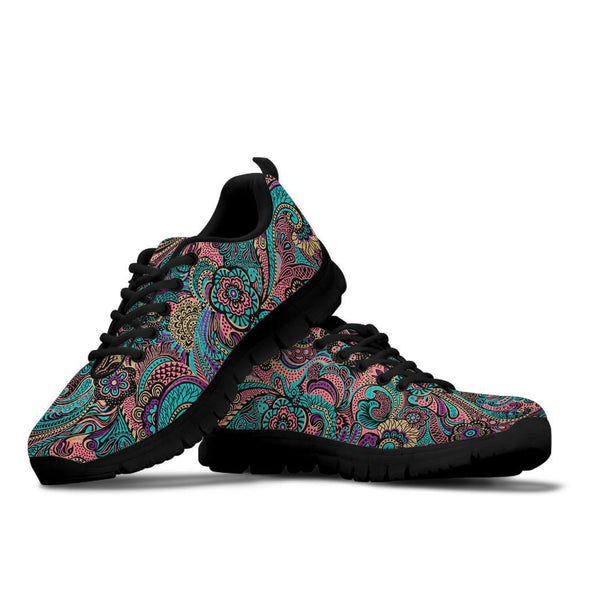 Seamless Floral Sneakers - Crystallized Collective