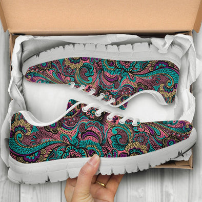 Seamless Floral Sneakers - Crystallized Collective