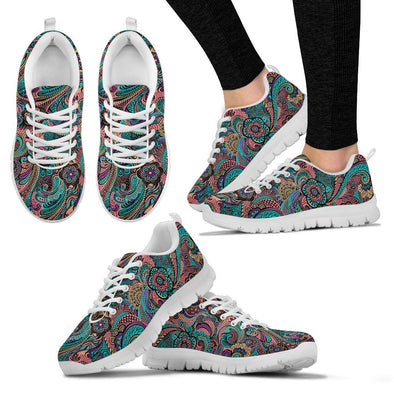 Seamless Floral Sneakers - Crystallized Collective