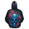 Skull Flowers 2 Hoodie - Crystallized Collective