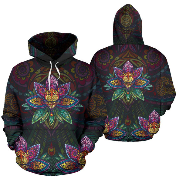Sugar Lotus Hoodie - Crystallized Collective