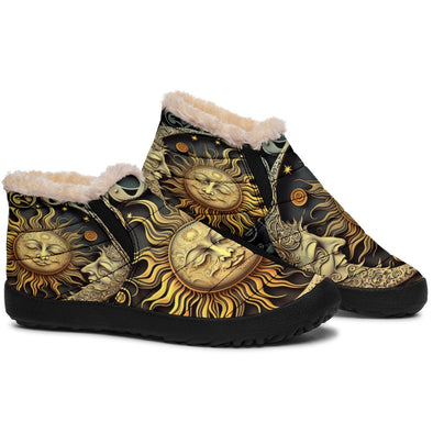 Sun and Moon Winter Sneakers - Crystallized Collective