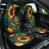 Sunflower Butterflies Car Seat Covers - Crystallized Collective