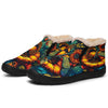 Sunflower Butterflies Cottagecore Winter Sneakers - Crystallized Collective