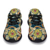 Sunflower Fractal Mandala Sport Sneaker - Crystallized Collective