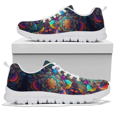 Super Chakra Mandala Sneakers - Crystallized Collective