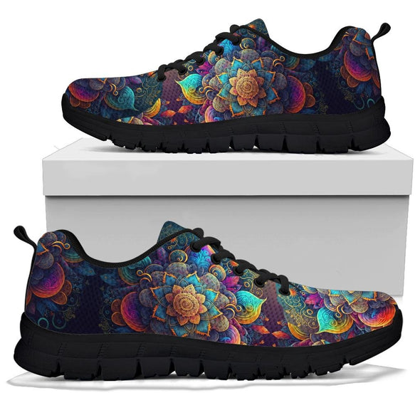 Super Chakra Mandala Sneakers - Crystallized Collective