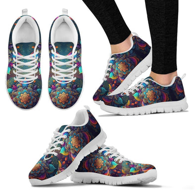 Super Chakra Mandala Sneakers - Crystallized Collective