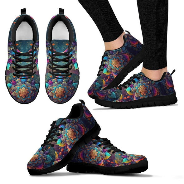 Super Chakra Mandala Sneakers - Crystallized Collective