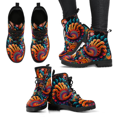 The Awakening HandCrafted Boots - Crystallized Collective