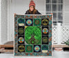 The Trees of Life Premium Quilt - Crystallized Collective
