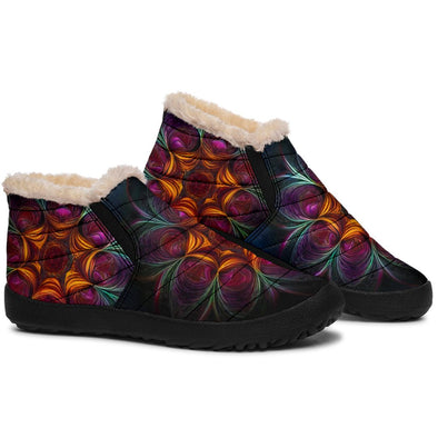 Transcedental Mandala Winter Sneakers - Crystallized Collective