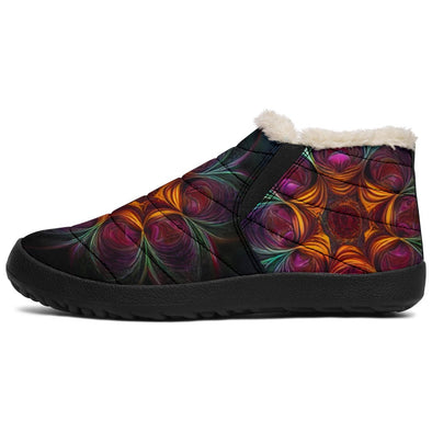 Transcedental Mandala Winter Sneakers - Crystallized Collective