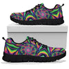 Trippy Abstract Art Sneakers - Crystallized Collective