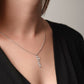Vertical Name Necklace - Crystallized Collective